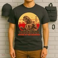 Vintage Dadzilla Father of the Monsters T-Shirt thumb 6