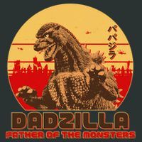 Vintage Dadzilla Father of the Monsters T-Shirt thumb 7