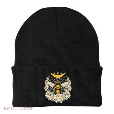 Vintage Daisy Honey Moon Bee Beanie