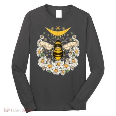 Vintage Daisy Honey Moon Bee Long Sleeve Shirt