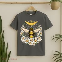 Vintage Daisy Honey Moon Bee T-Shirt thumb 2