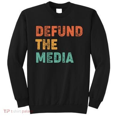 Vintage Defund The Media Sweatshirt