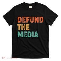Vintage Defund The Media T-Shirt thumb 0
