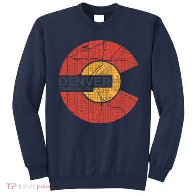 Vintage Denver Colorado Logo Sweatshirt