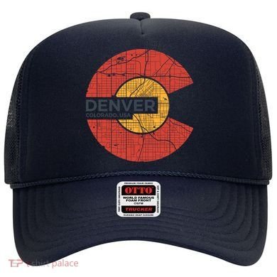 Vintage Denver Colorado Logo Hat