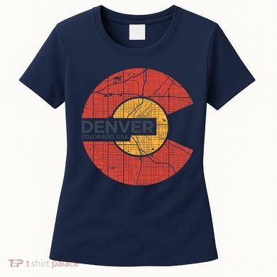 Vintage Denver Colorado Logo Women's T-Shirt