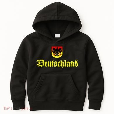 Vintage Deutschland German Logo Kids Hoodie