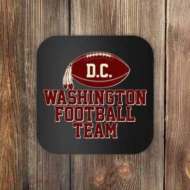 Vintage Distressed Washington DC Football Team Coaster