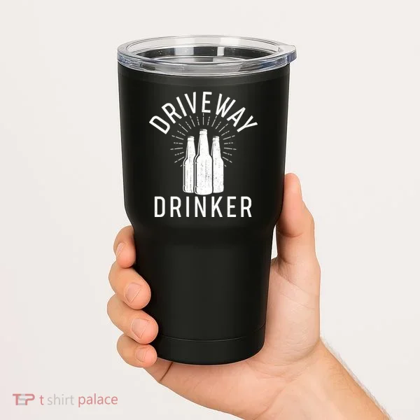 Vintage Driveway Drinker Tumbler