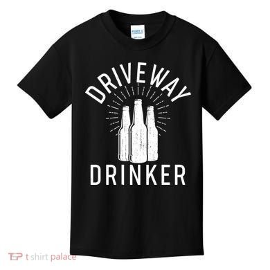 Vintage Driveway Drinker Kids T-Shirt