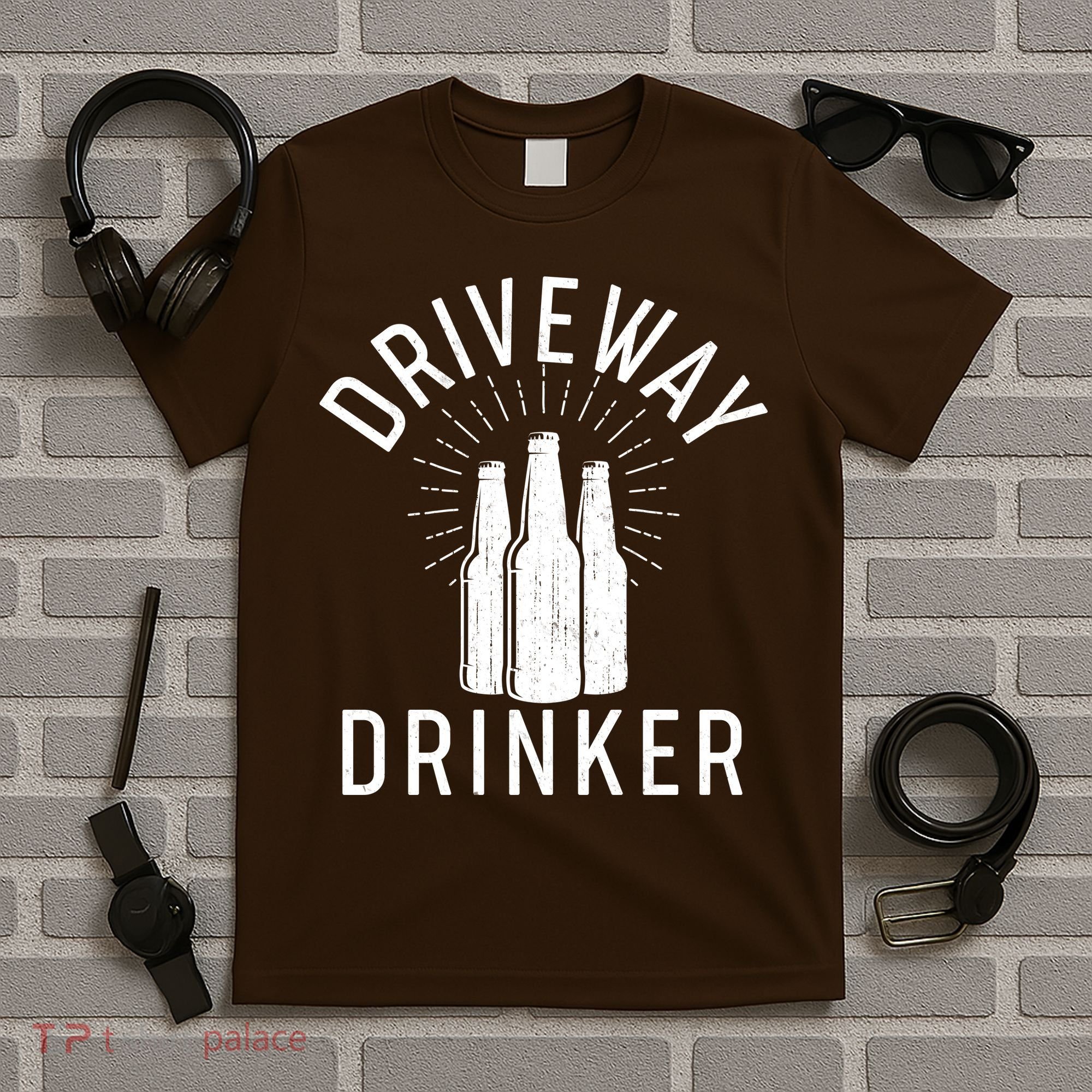 Vintage Driveway Drinker T-Shirt