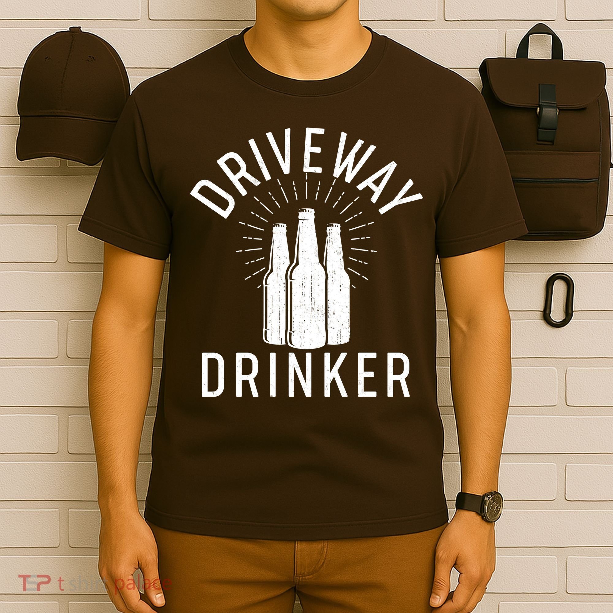 Vintage Driveway Drinker T-Shirt
