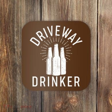 Vintage Driveway Drinker Coaster