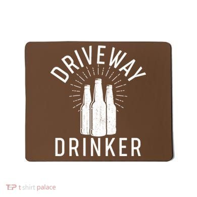 Vintage Driveway Drinker Mousepad