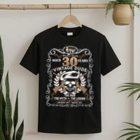 Vintage Dude Aged 30 Years Man Myth Legend 30th Birthday  T-Shirt thumb 2