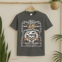 Vintage Dude Aged 40 Years Man Myth Legend 40th Birthday  T-Shirt thumb 2