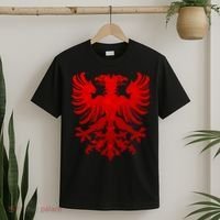 Vintage Eagle Albanian Flag T-Shirt thumb 2