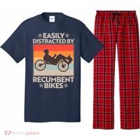 Vintage Easily Distracted By Recumbent Bikes Pajama Set thumb 0