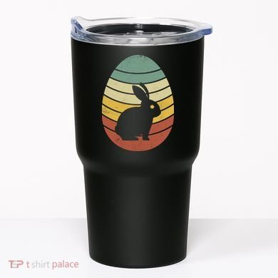 Vintage Easter Bunny Egg Tumbler