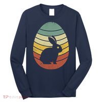 Vintage Easter Bunny Egg Long Sleeve Shirt thumb 0