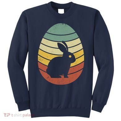 Vintage Easter Bunny Egg Sweatshirt