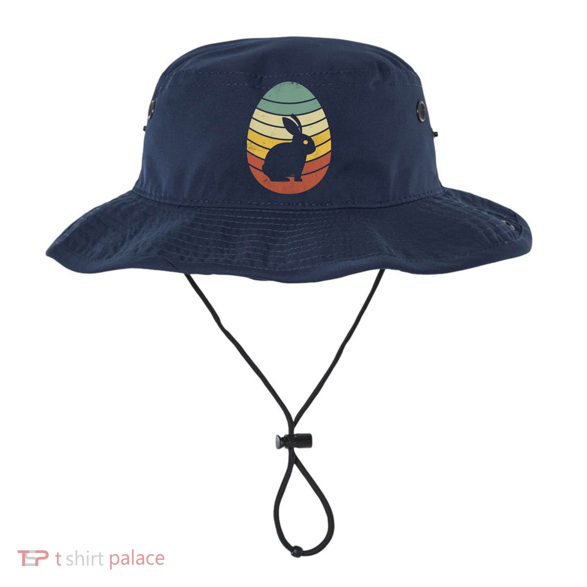 Vintage Easter Bunny Egg Bucket Hat