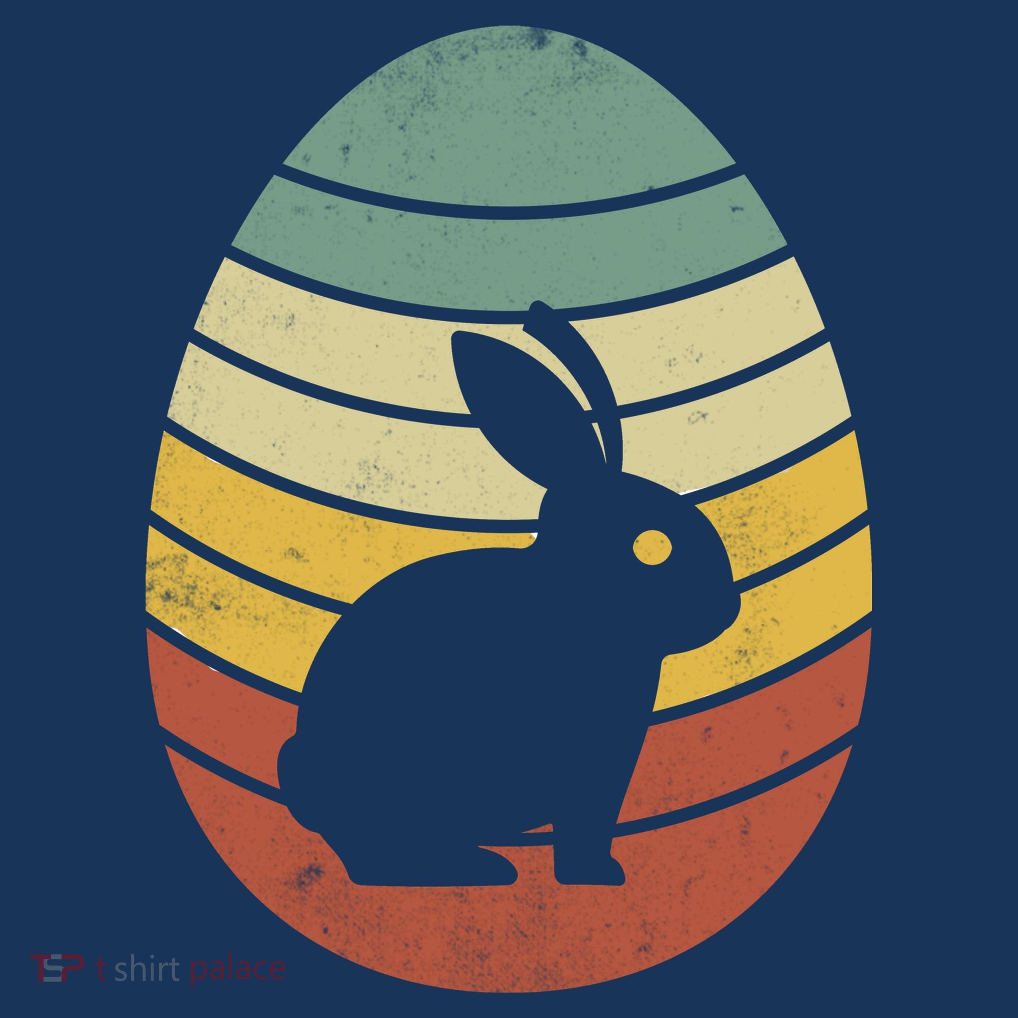 Vintage Easter Bunny Egg Women's Hoodie