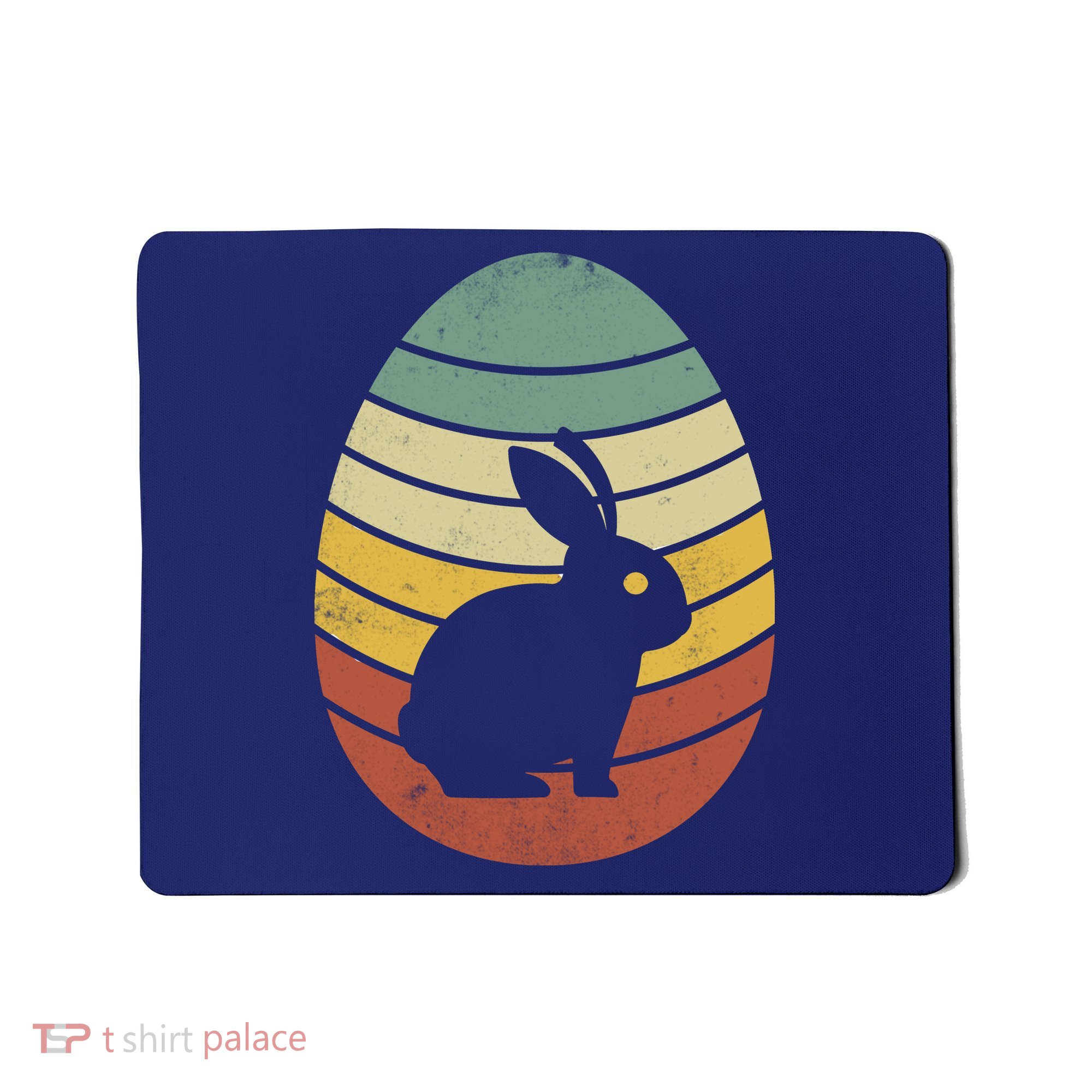 Vintage Easter Bunny Egg Mousepad
