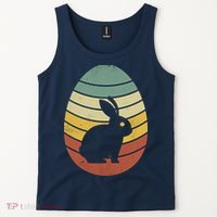 Vintage Easter Bunny Egg Tank Top thumb 2