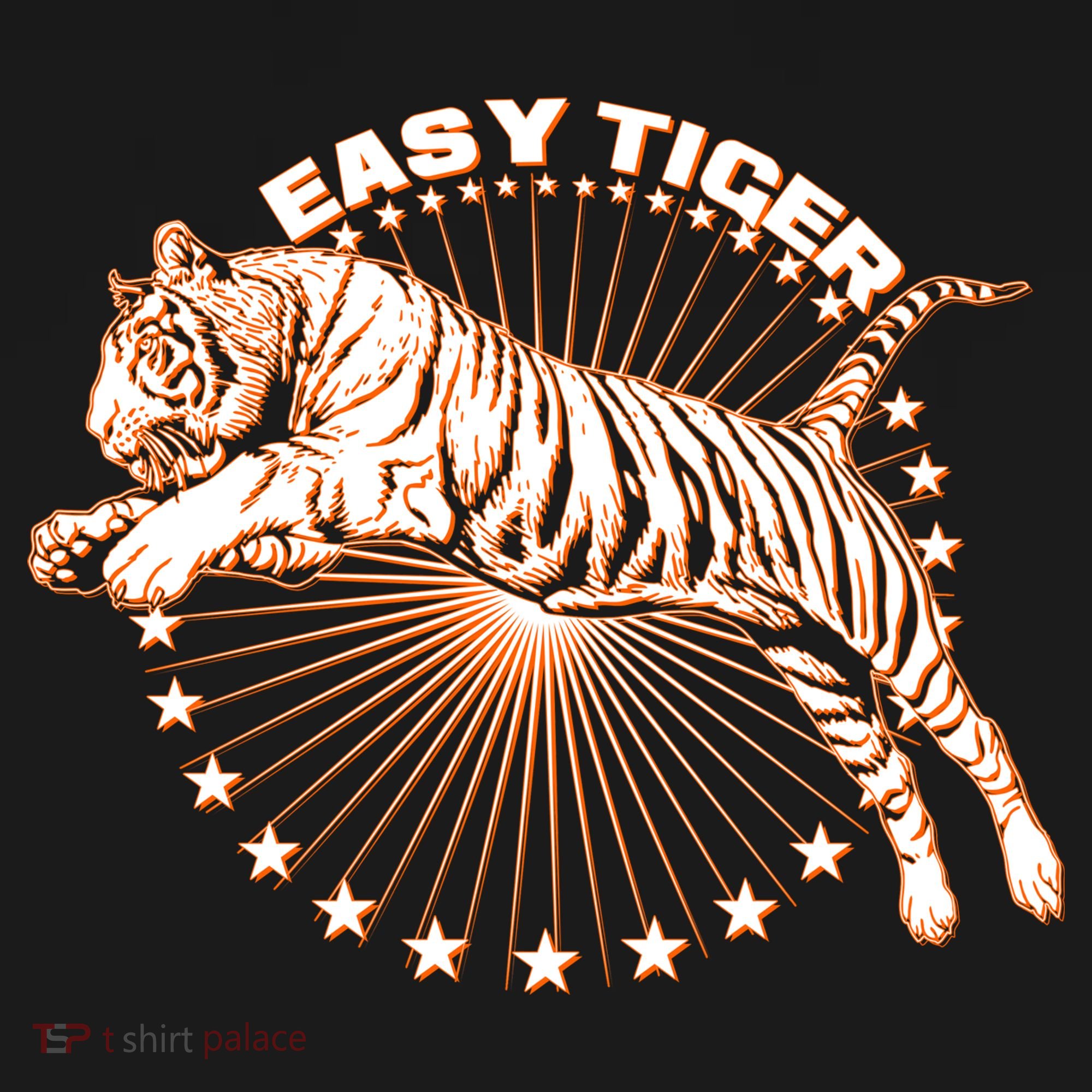Vintage Easy Tiger Toddler Hoodie