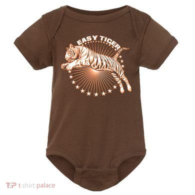 Vintage Easy Tiger Baby Bodysuit