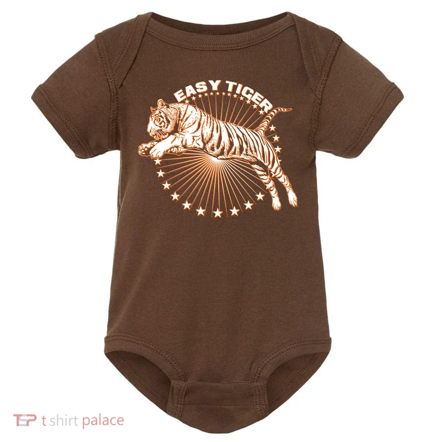Vintage Easy Tiger Baby Bodysuit