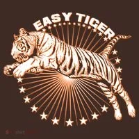 Vintage Easy Tiger Kids Hoodie thumb 2