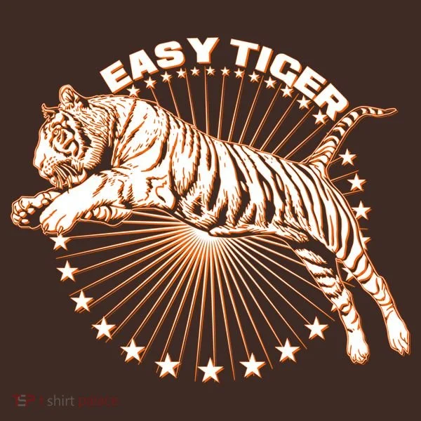 Vintage Easy Tiger Kids Hoodie