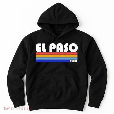 Vintage El Paso Texas  Hoodie