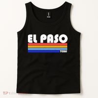Vintage El Paso Texas  Tank Top thumb 2