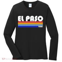 Vintage El Paso Texas  Women's Long Sleeve Shirt thumb 0