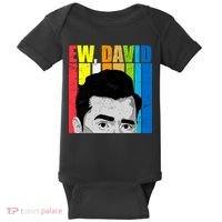 Vintage Ew David Funny Baby Bodysuit thumb 0