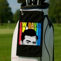 Vintage Ew David Funny Golf Towel thumb 2