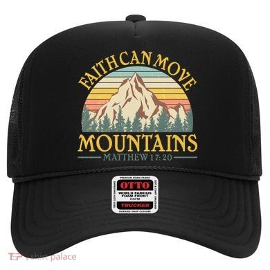 Vintage Faith Can Move Mountains Matthew 17:20 Hat