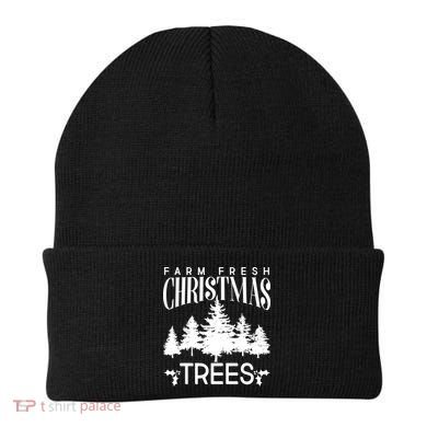 Vintage Farm Fresh Christmas Trees Beanie