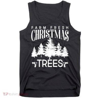 Vintage Farm Fresh Christmas Trees Tank Top