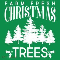Vintage Farm Fresh Christmas Trees T-Shirt thumb 7