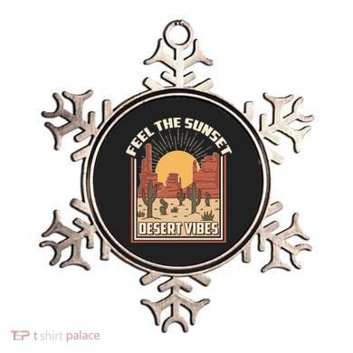 Vintage Feel The Sunset Desert Vibes Ornament