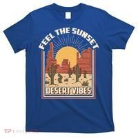 Vintage Feel The Sunset Desert Vibes T-Shirt thumb 0
