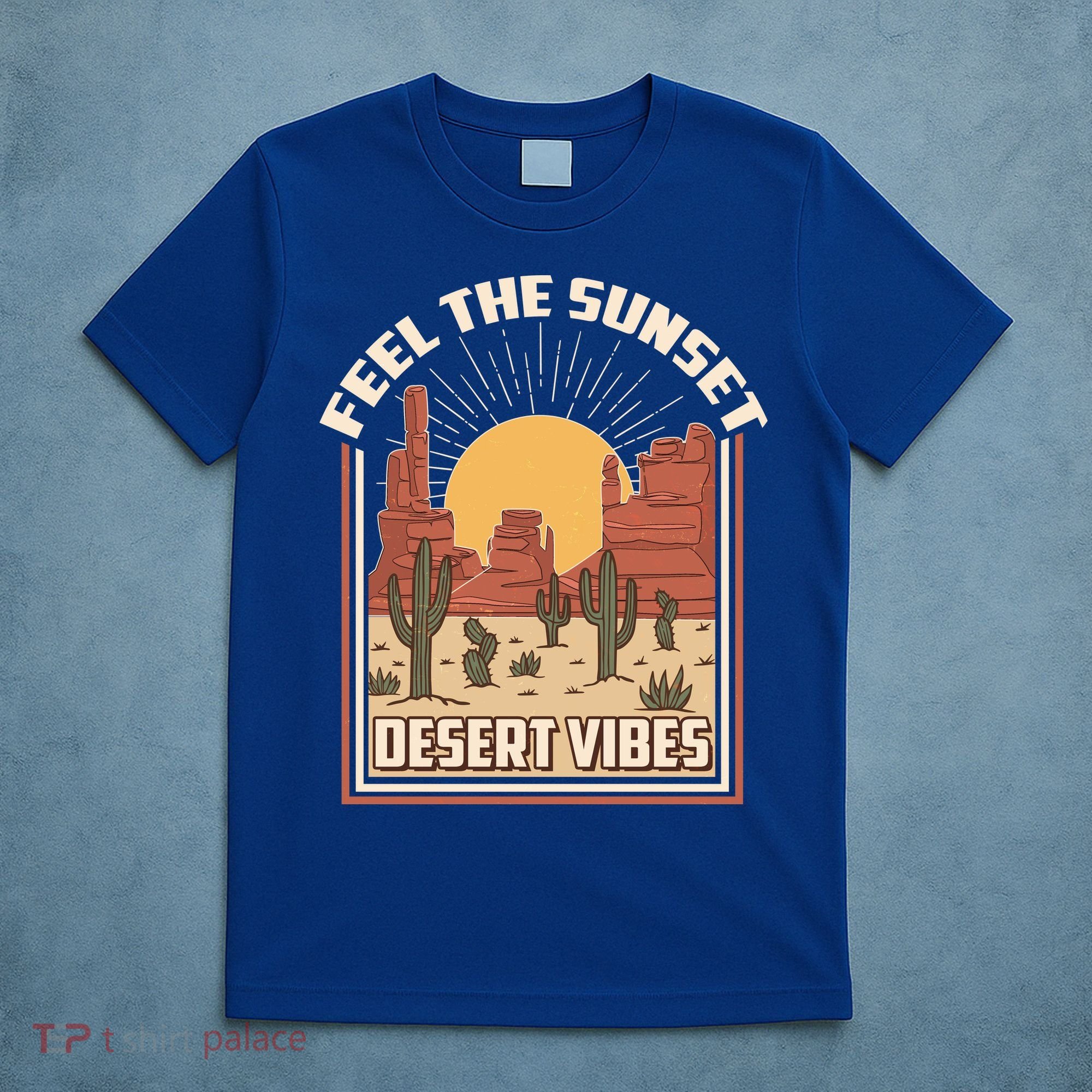 Vintage Feel The Sunset Desert Vibes T-Shirt