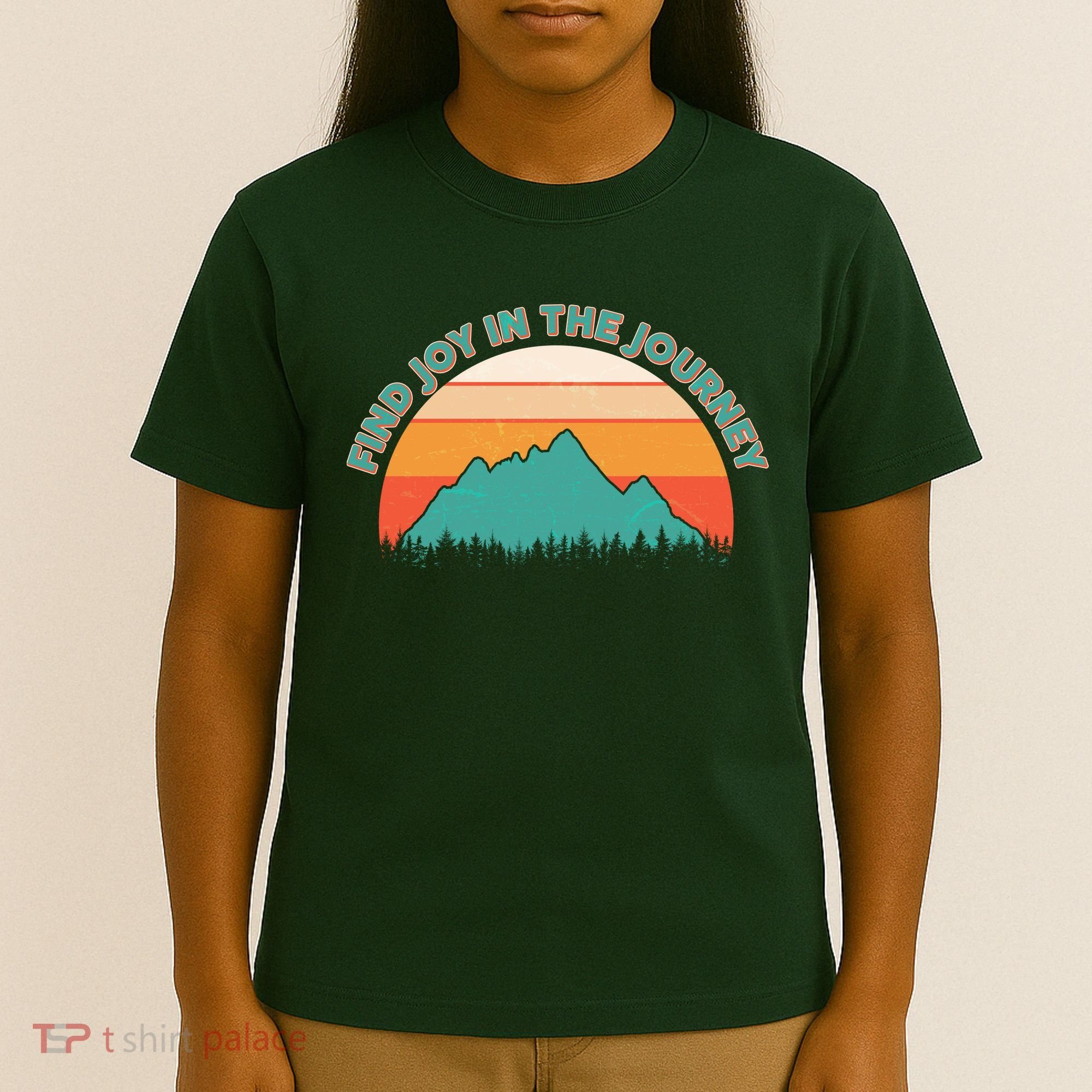 Vintage Find Joy In The Journey  T-Shirt