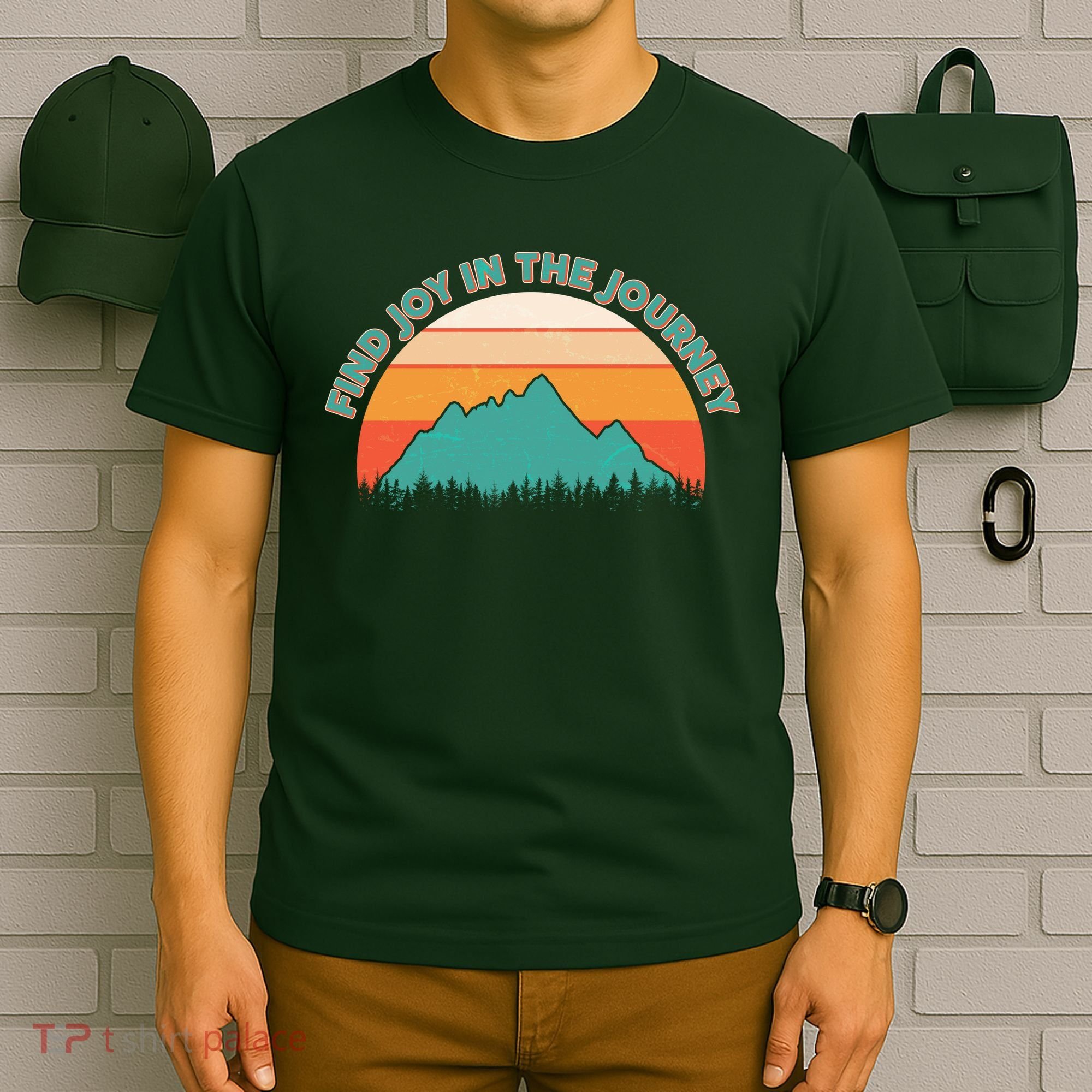Vintage Find Joy In The Journey  T-Shirt