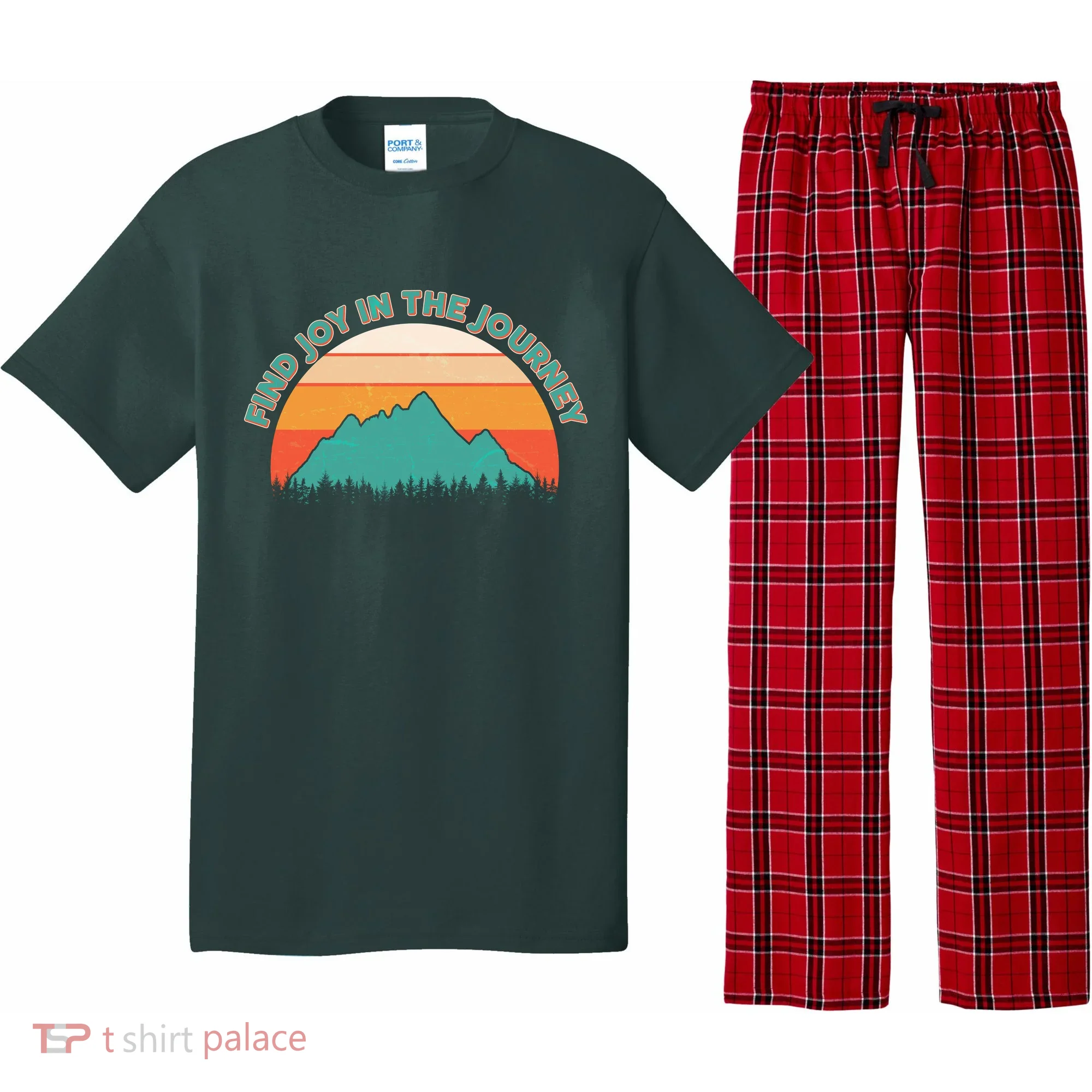 Vintage Find Joy In The Journey  Pajama Set