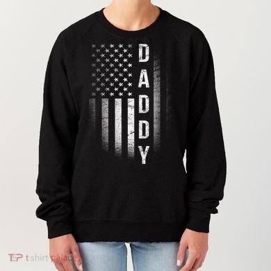 Vintage Flag American Dad Women's Sweatshirt